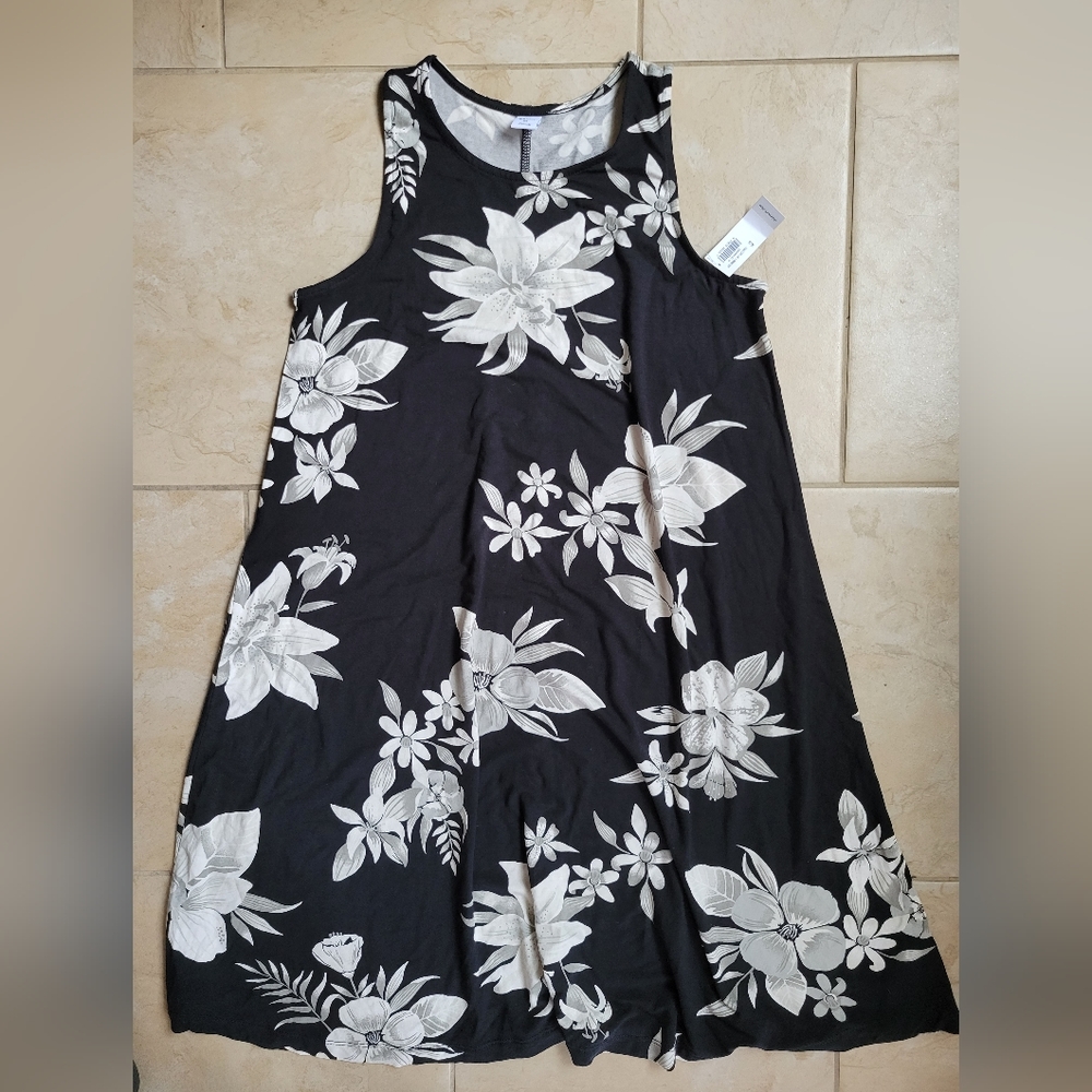 Old Navy Tank Jersey Swing Dress-XS